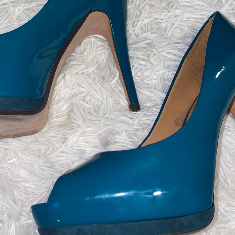 Zara Collection By Basic Peep Toe Heels - image 4